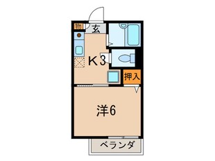 谷口ハイツの物件間取画像